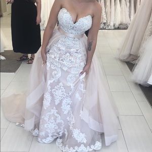 Eddy k Eva champagne overskirt